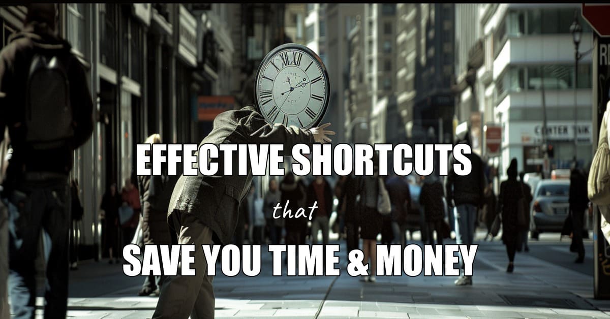 Effective Shortcuts That Save You Time and Money as a Marketer